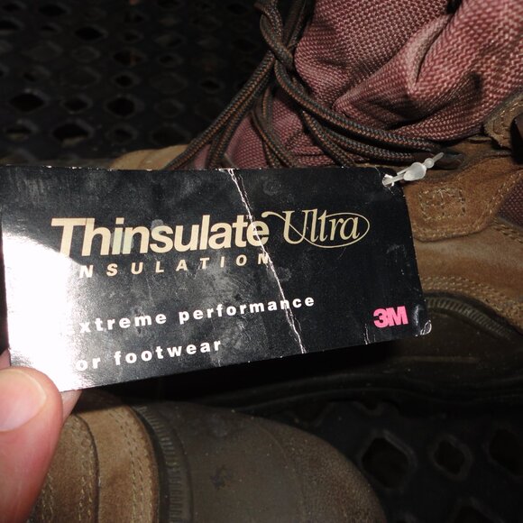 LACROSSE Men's 1000gm Snowdrift PFT Brown Snow Boots Thinsulate Size 14M - Picture 6 of 10